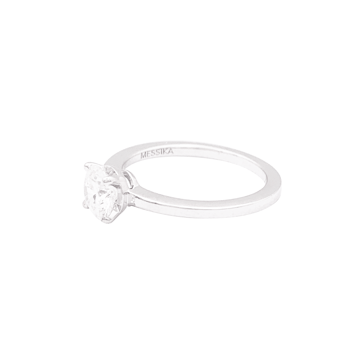 Bague MESSIKA, "Emotion", diamant, or blanc. - Maison Eloe
