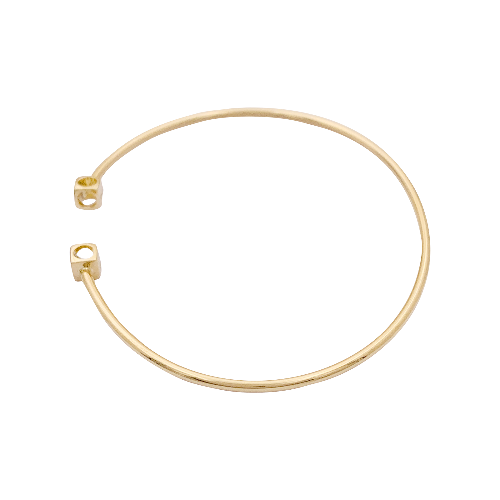 Bracelet Dinh Van, "Le Cube Diamant", or jaune, diamants.