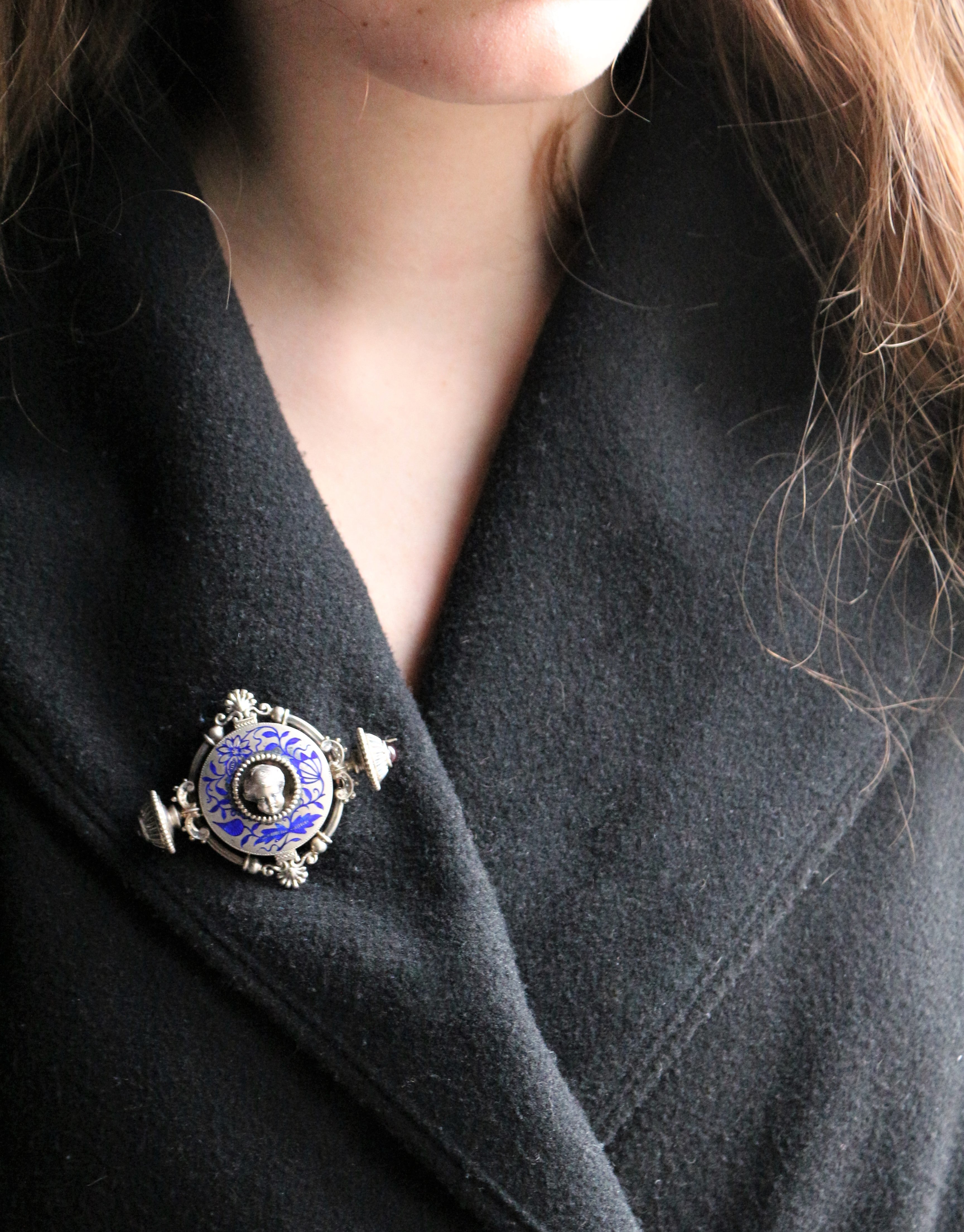 Broche néo-renaissance XIXe style Renaissance