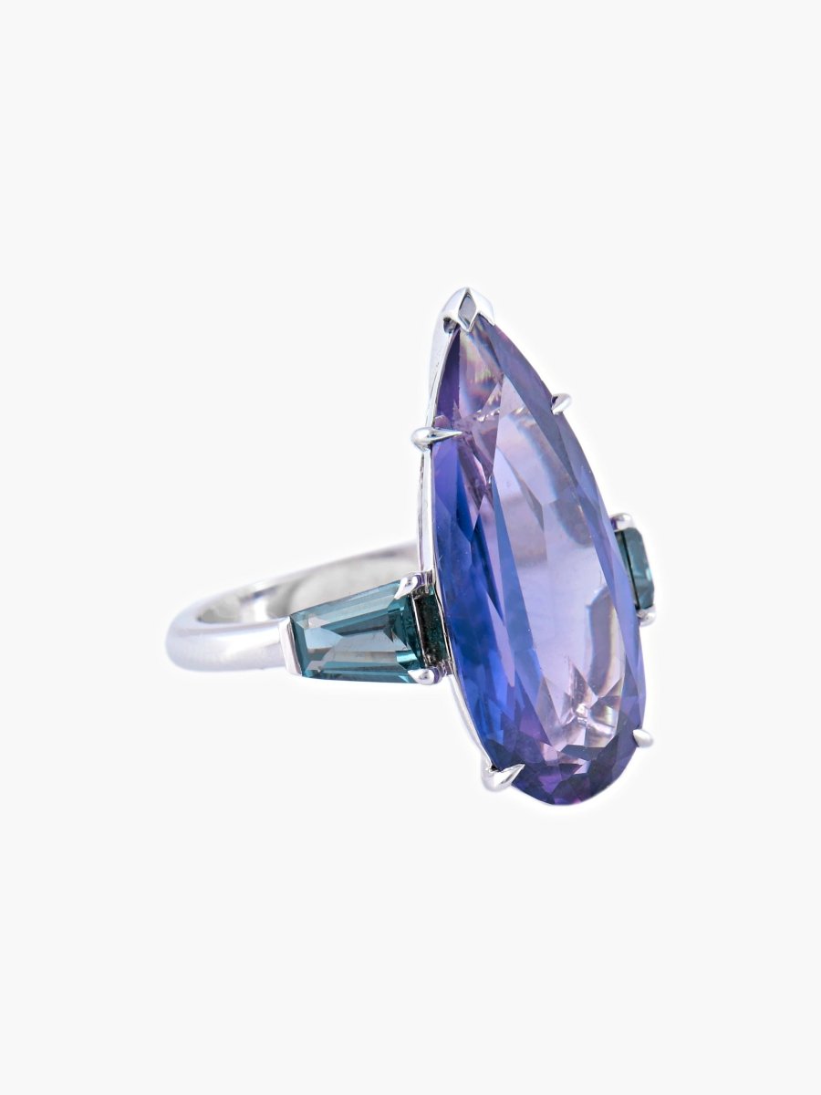 Bague Améthyste Spinelles