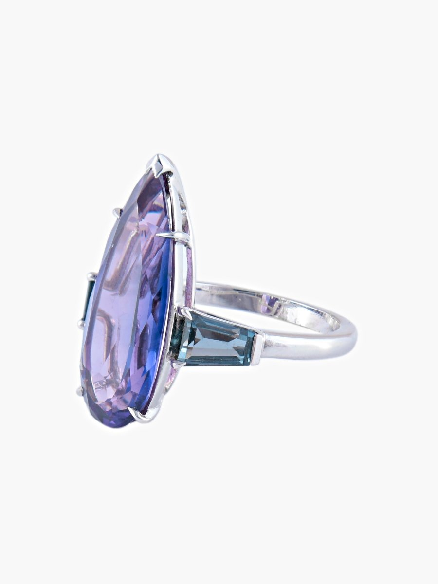 Bague Améthyste Spinelles - Maison Eloe