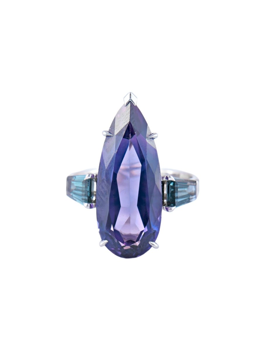 Bague de luxe occasion Améthyste Spinelles