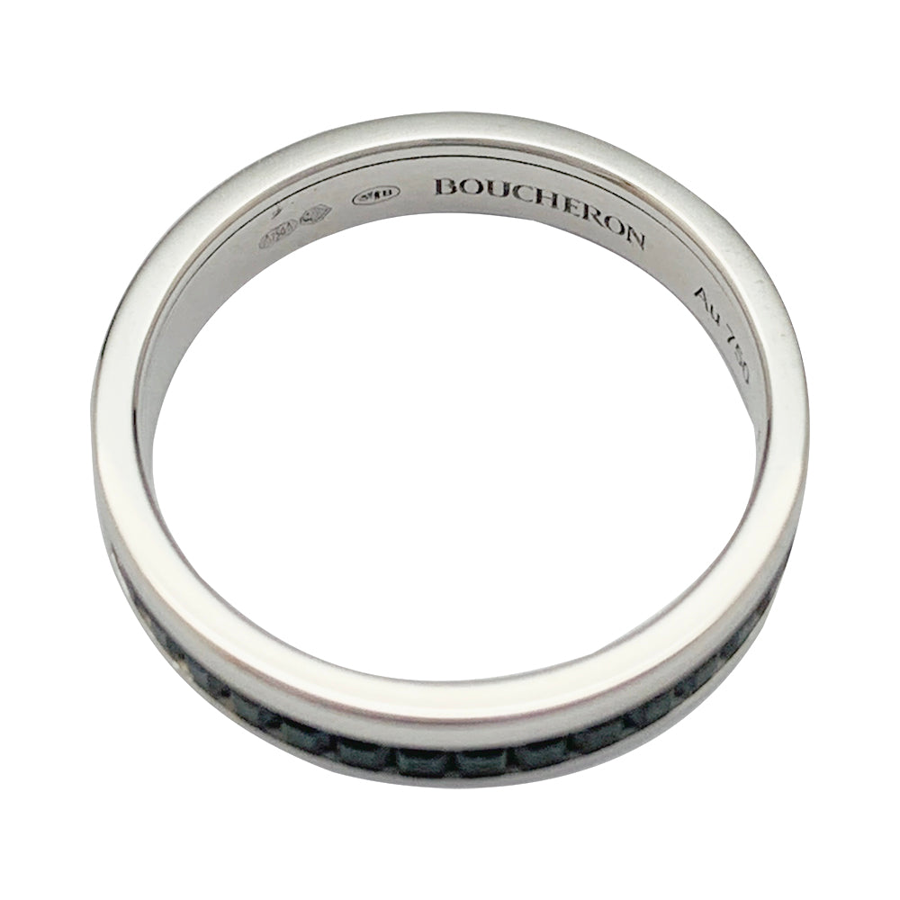 Alliance Boucheron,"Quatre Black Edition", or blanc, PVD noir.