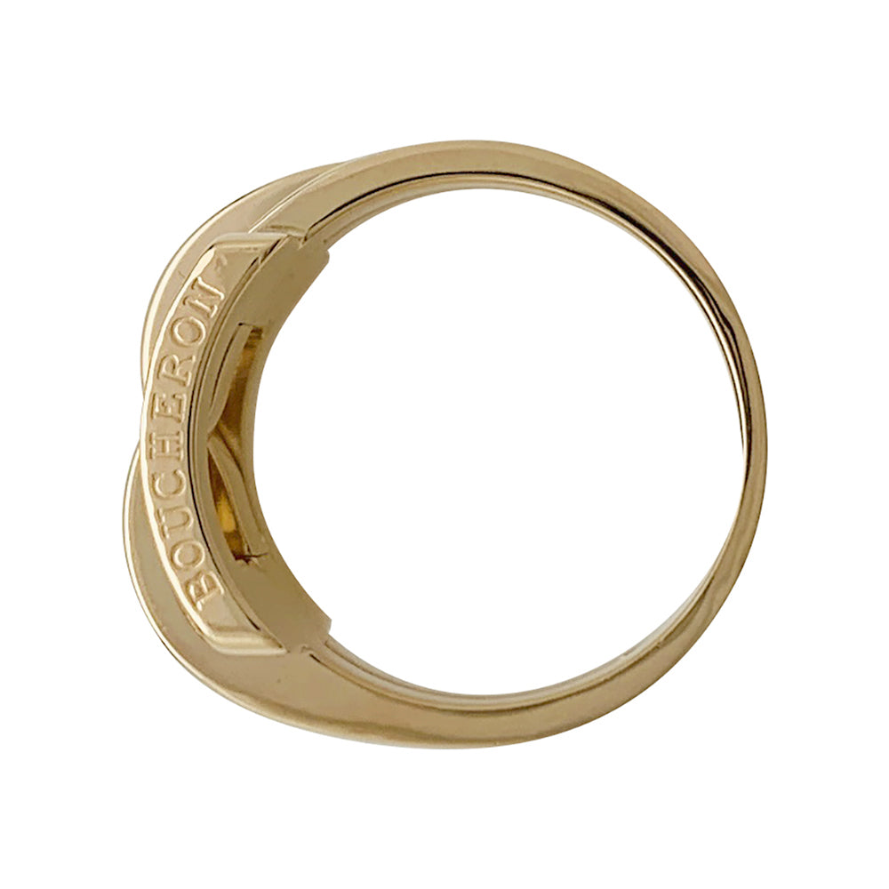 Bague Boucheron, "Déchaînée", or jaune, diamants.