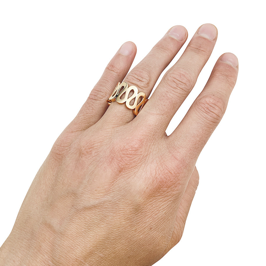 Bague Boucheron, "Richelieu", or jaune.