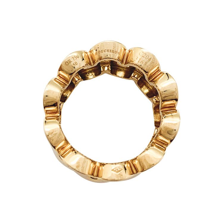 Bague Boucheron, "Richelieu", or jaune.