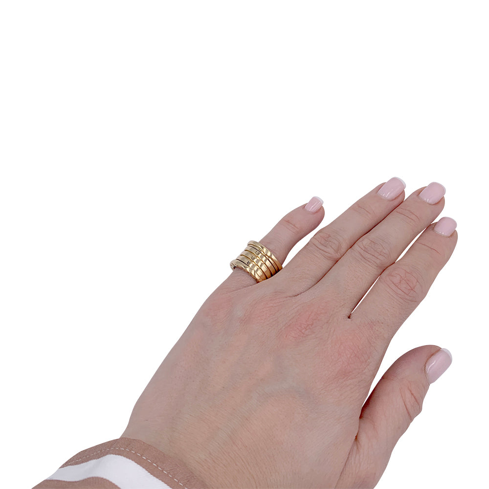 Bague Bulgari, "BZero1", or jaune