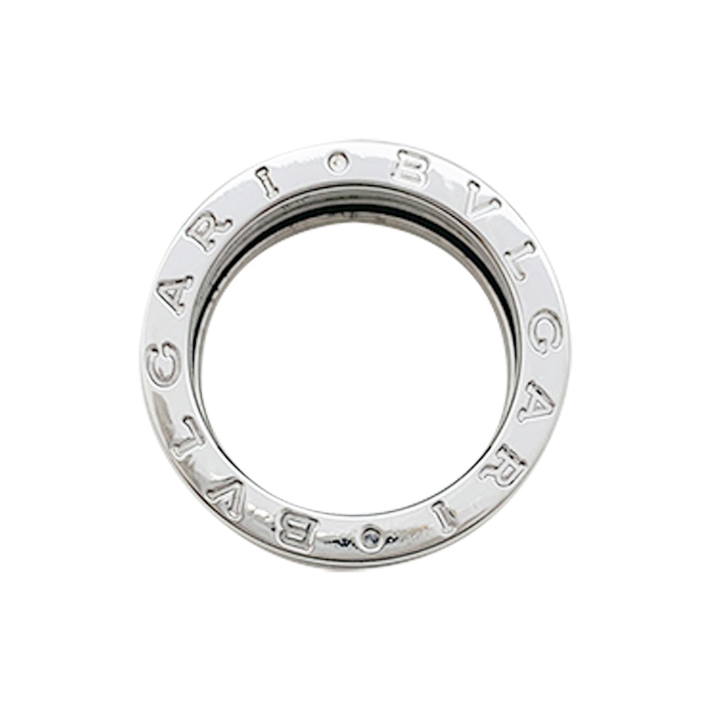 Bague Bulgari, "B.Zero1", or blanc.
