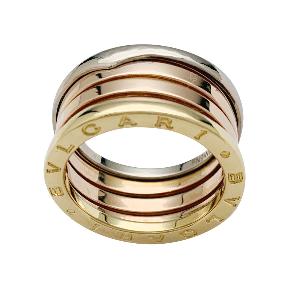 Bague Bulgari,"B.Zero1", trois ors.