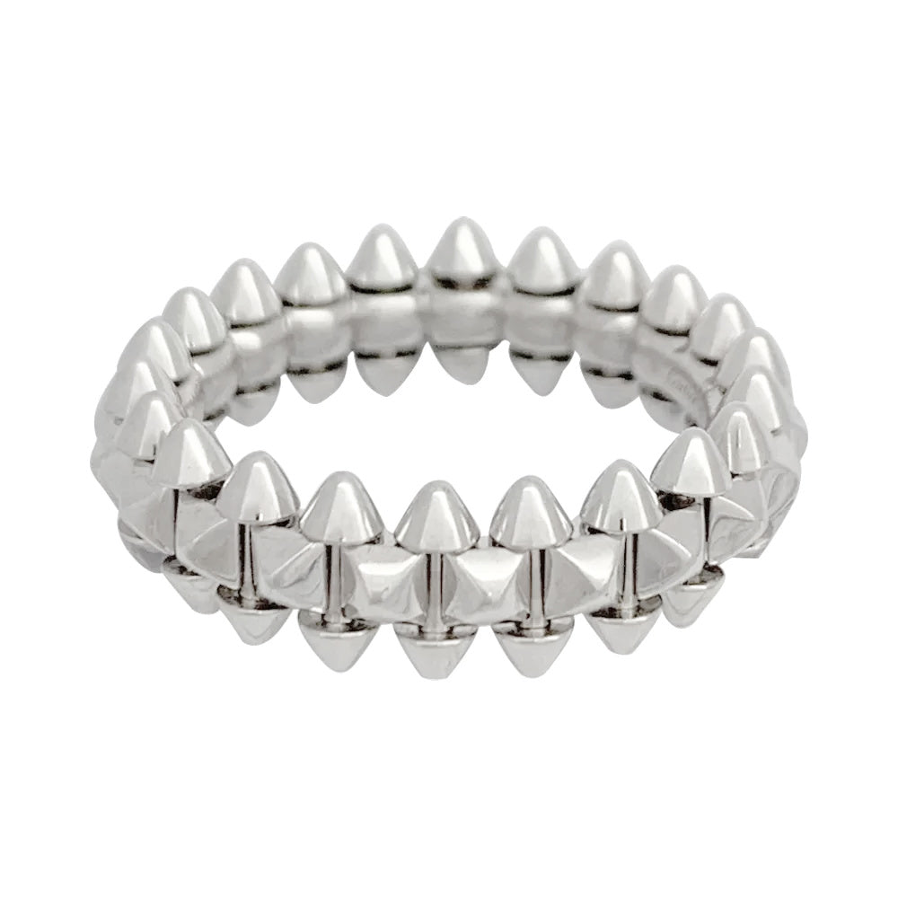 Bague Cartier, "Clash", or blanc.
