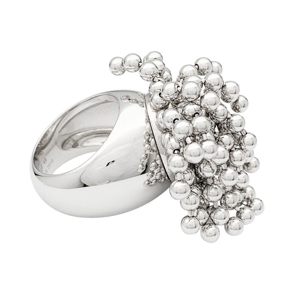 Cartier ring, "Paris Nouvelle Vague", white gold.