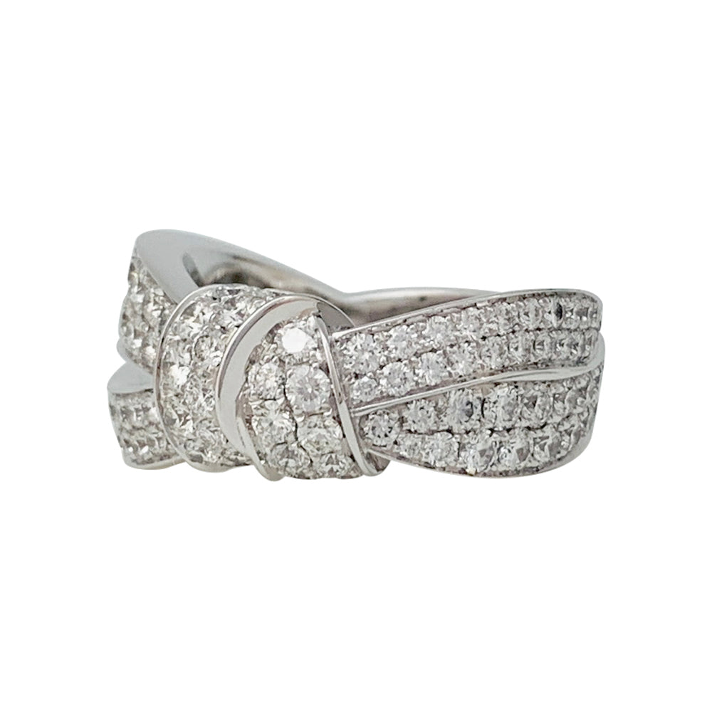 Chaumet ring, "Liens Séduction", white gold and diamonds.