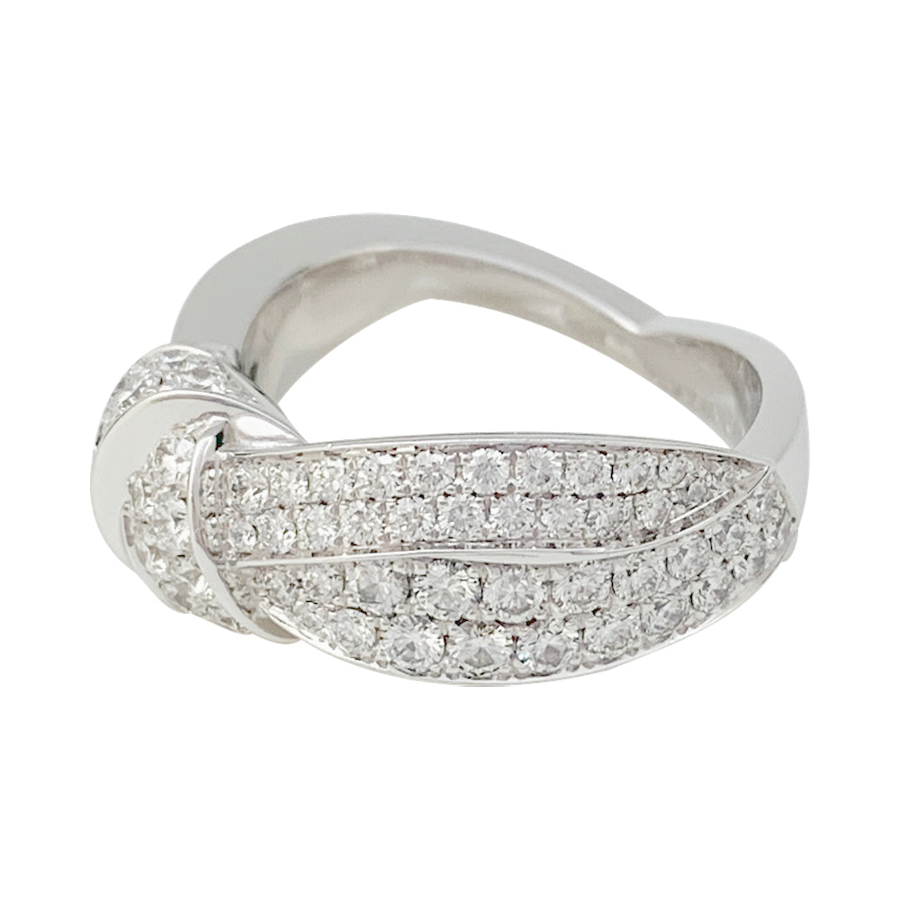 Chaumet ring, "Liens Séduction", white gold and diamonds.