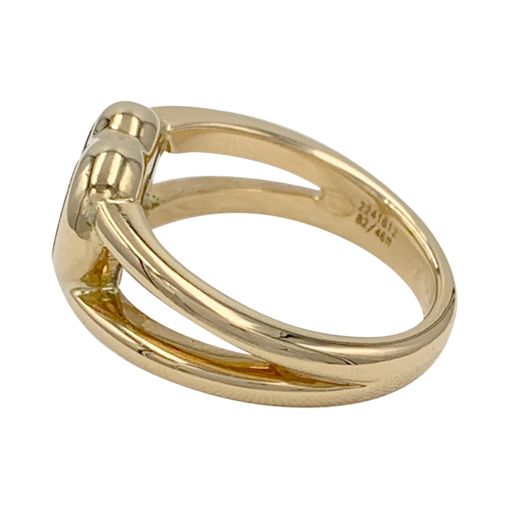 Chopard ring, "Happy Diamonds", yellow gold, diamond.
