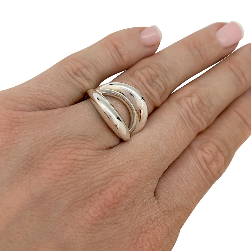 Mauboussin ring, "Twins", white gold.