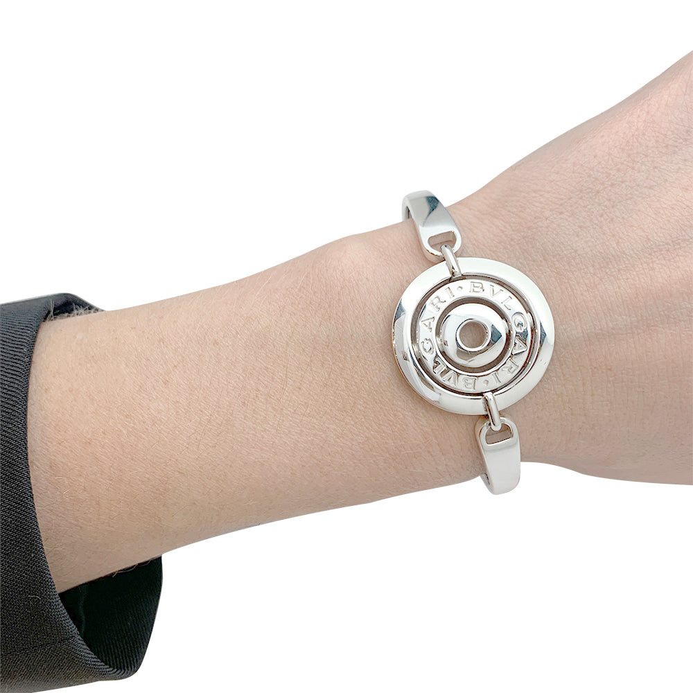 Bulgari bracelet, "Astrale", white gold.