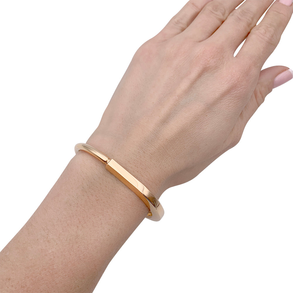 Tiffany &amp; Co. bracelet, "Tiffany Lock", rose gold.