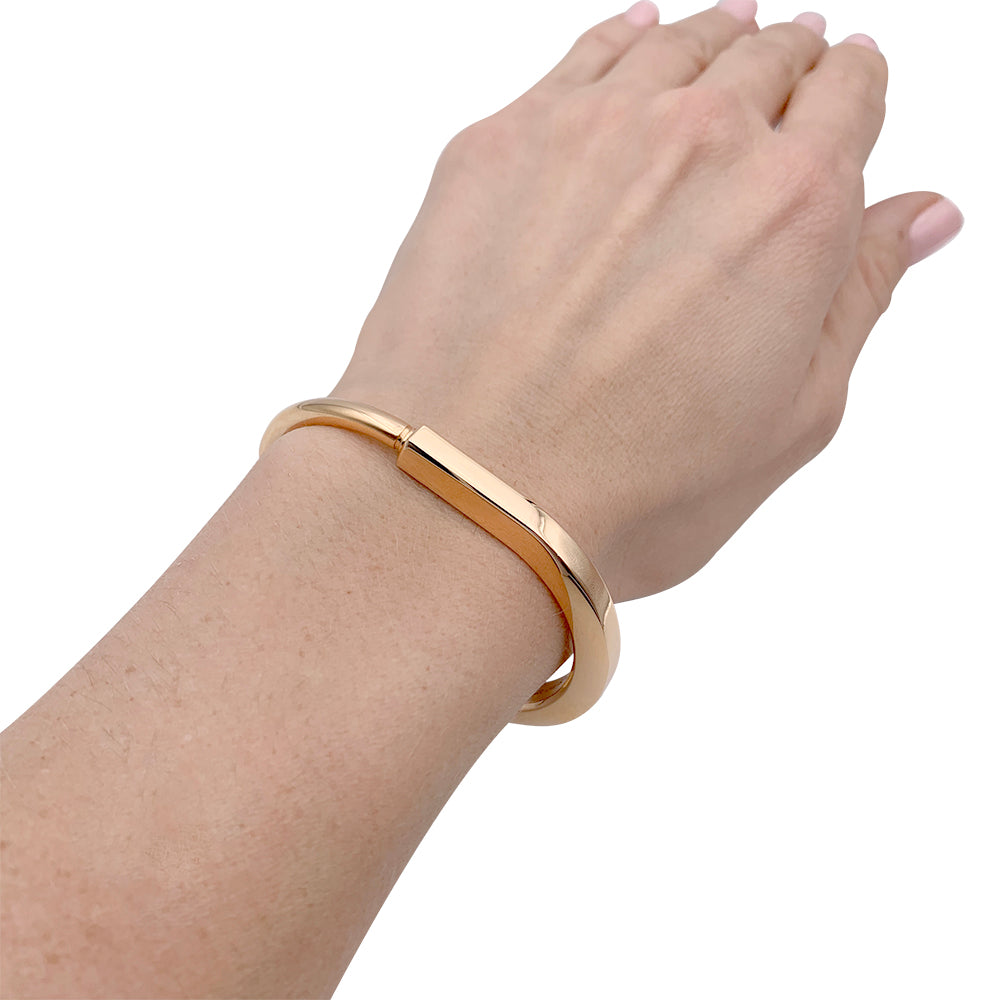Tiffany &amp; Co. bracelet, "Tiffany Lock", rose gold.