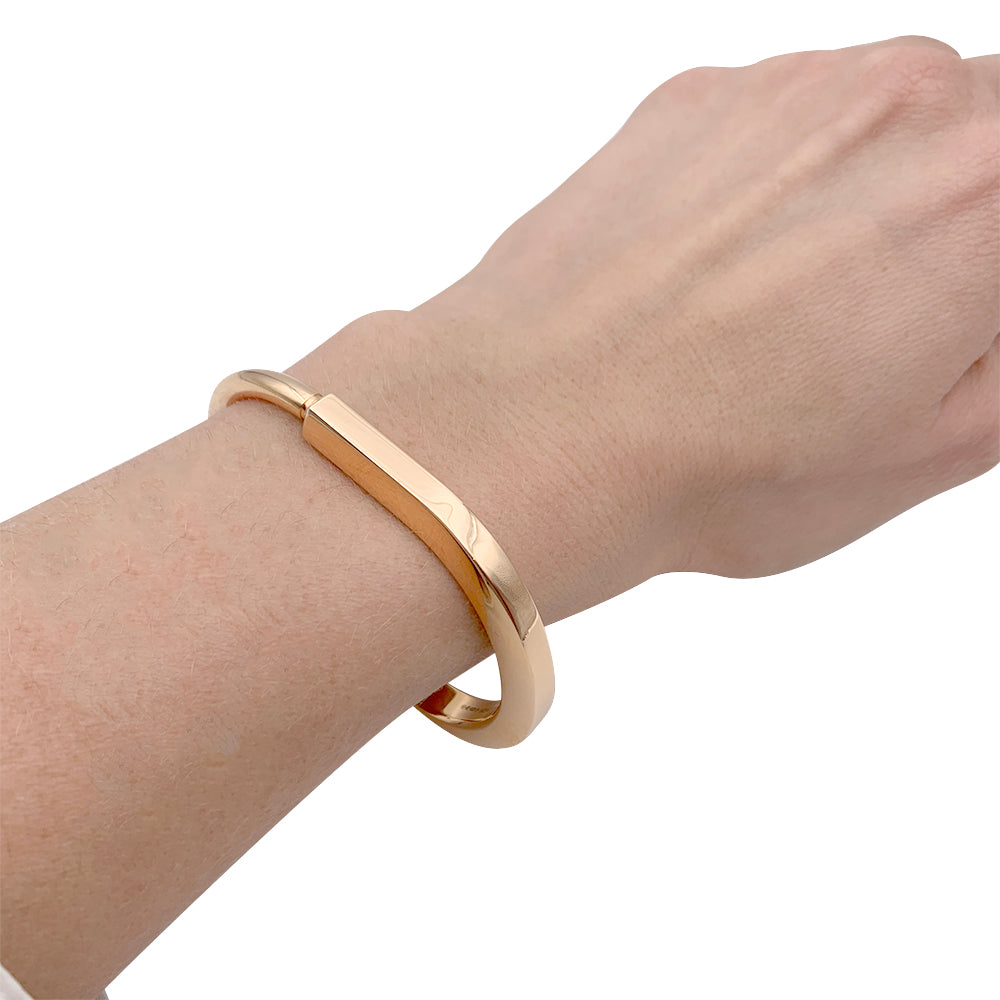 Tiffany &amp; Co. bracelet, "Tiffany Lock", rose gold.