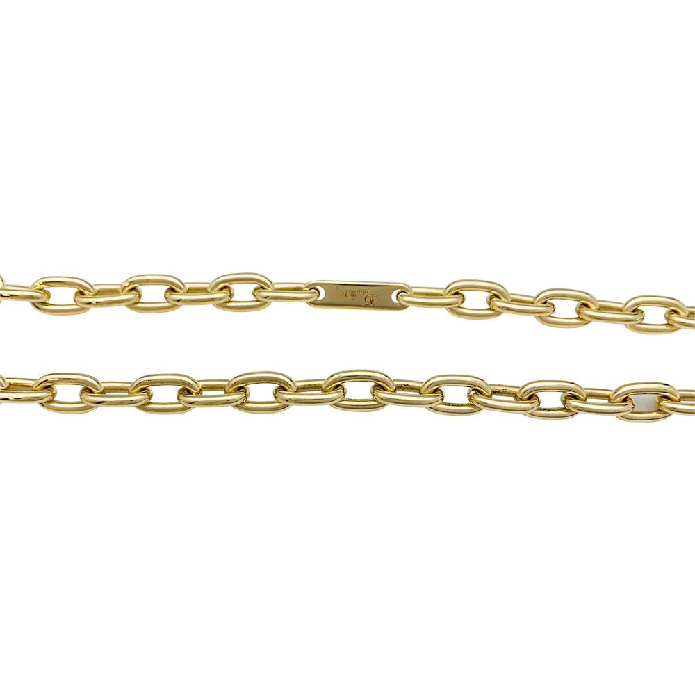 Pomellato chain in yellow gold.