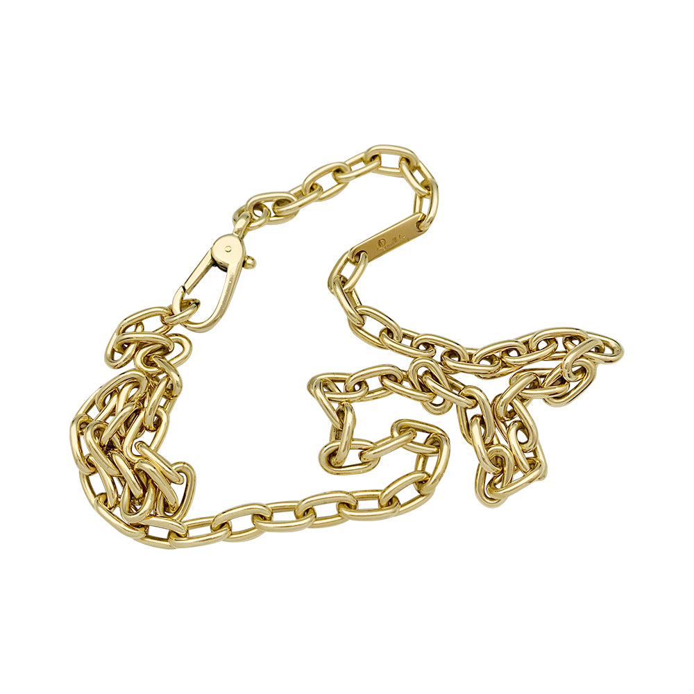 Pomellato chain in yellow gold.