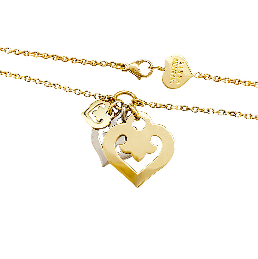 OJPerrin necklace, "Legends", yellow and white gold.