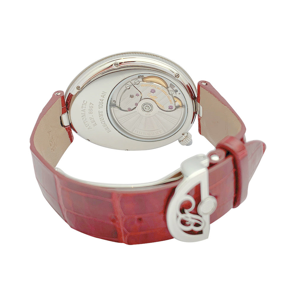 Breguet watch, "Queen of Naples", steel, leather.