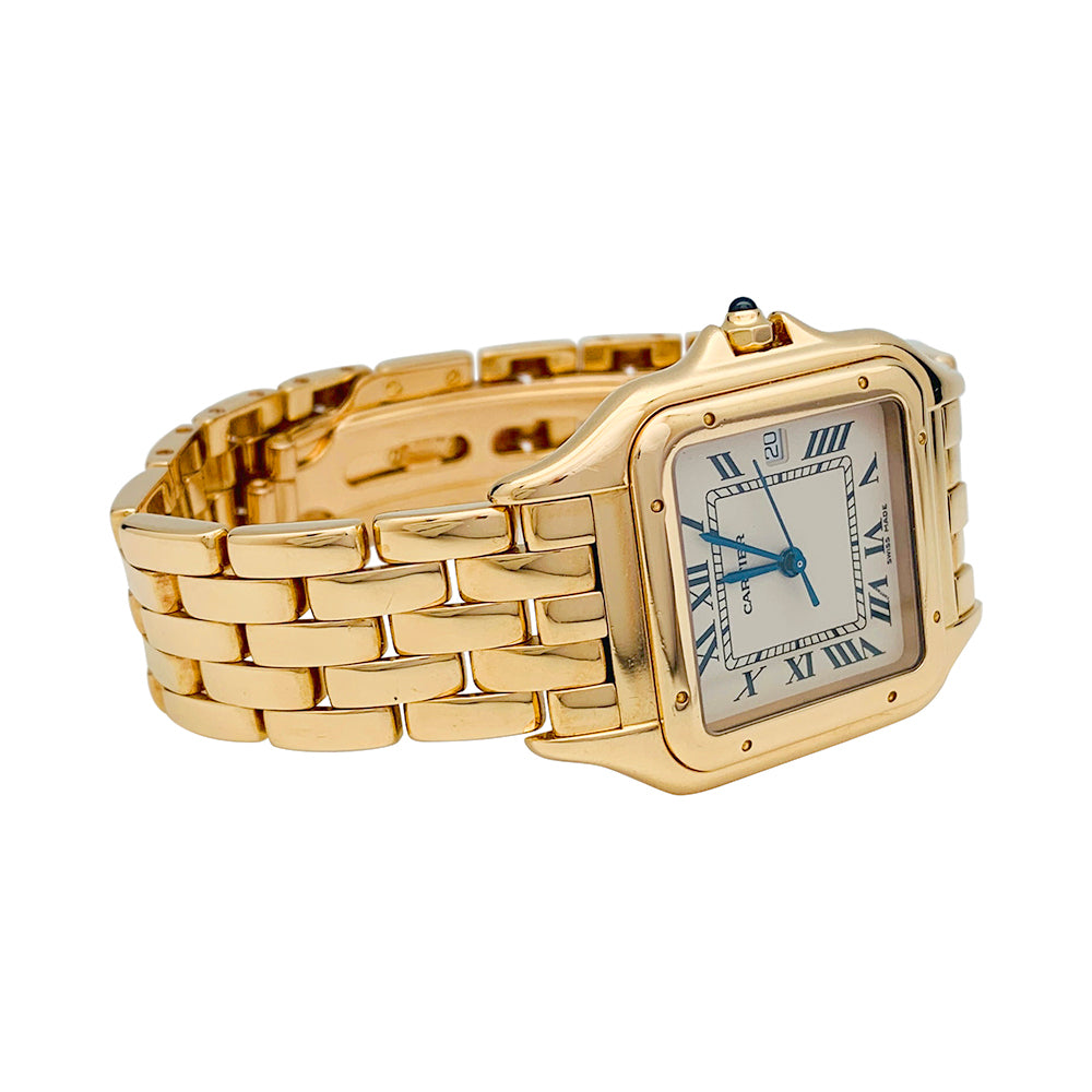 Cartier watch, "Panthère", yellow gold.