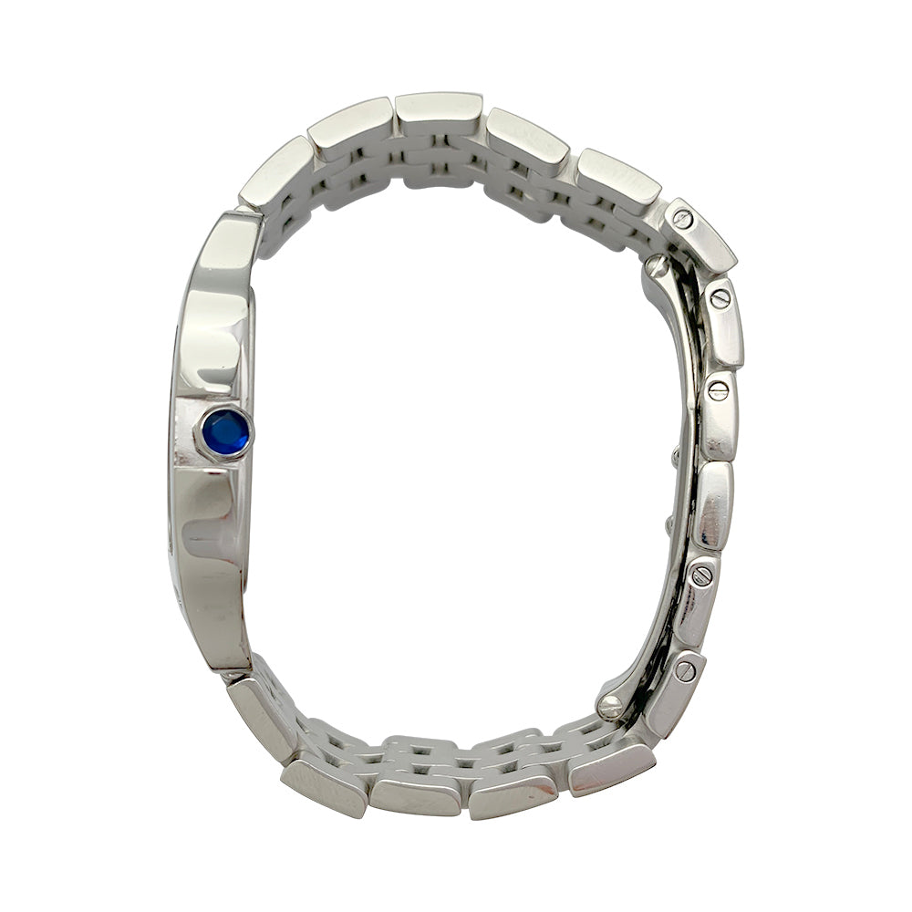 Cartier "Santos demoiselle" watch in steel.