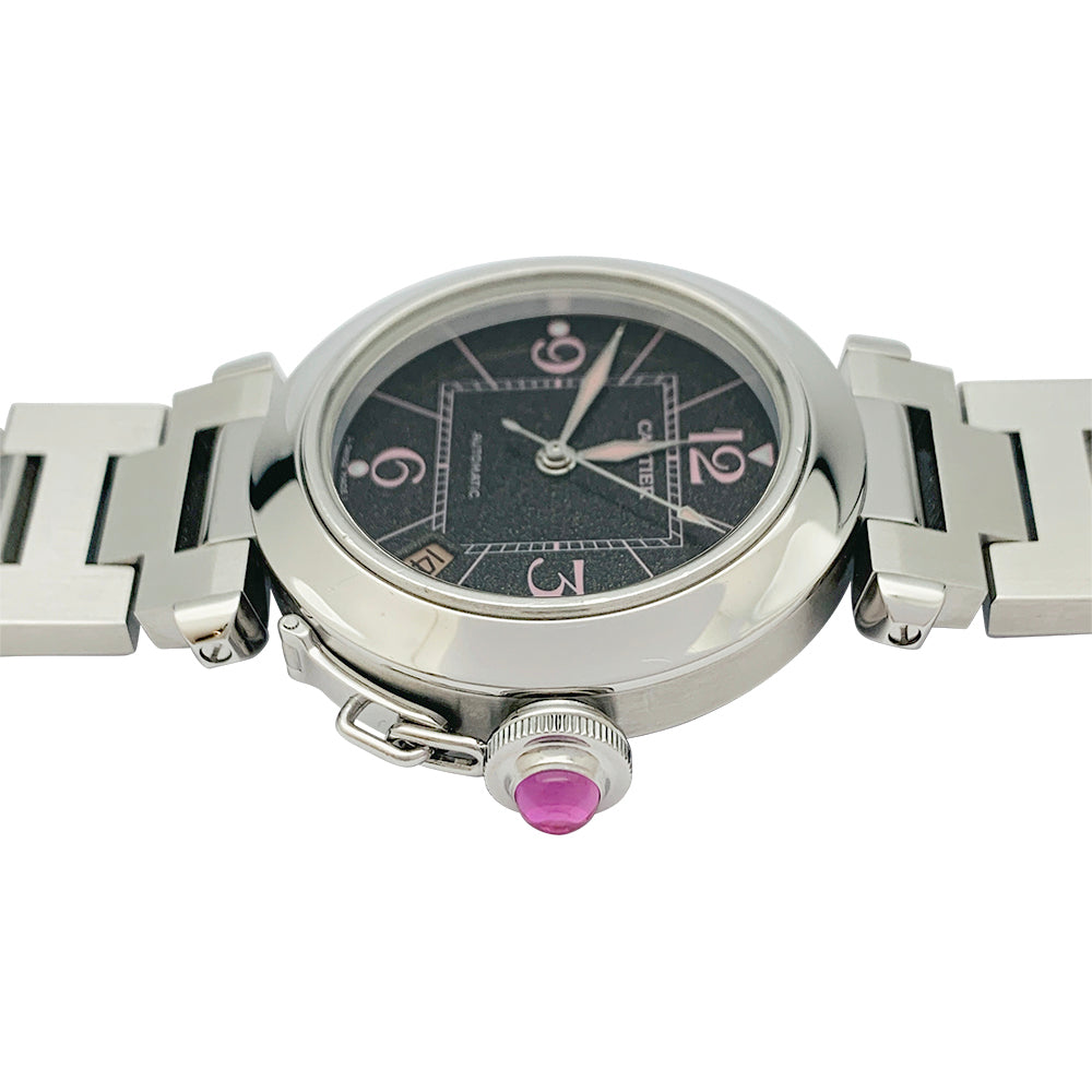 Cartier watch, "Pasha" model, in steel.