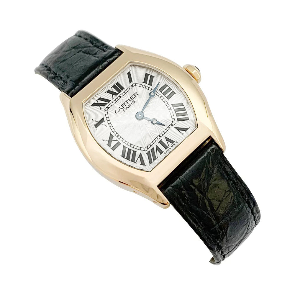 Cartier watch, "Turtle", pink gold.
