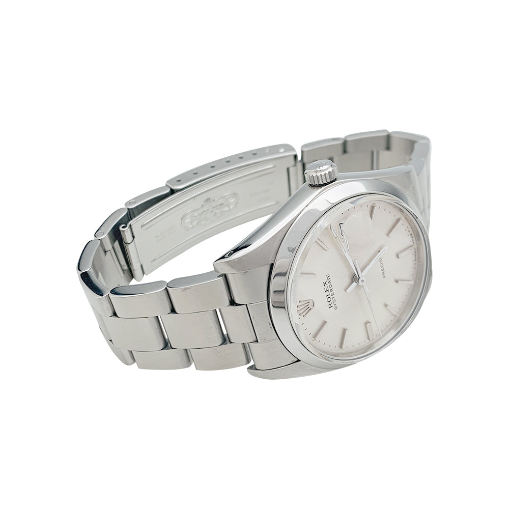 Rolex "Oyster Date" watch in steel.