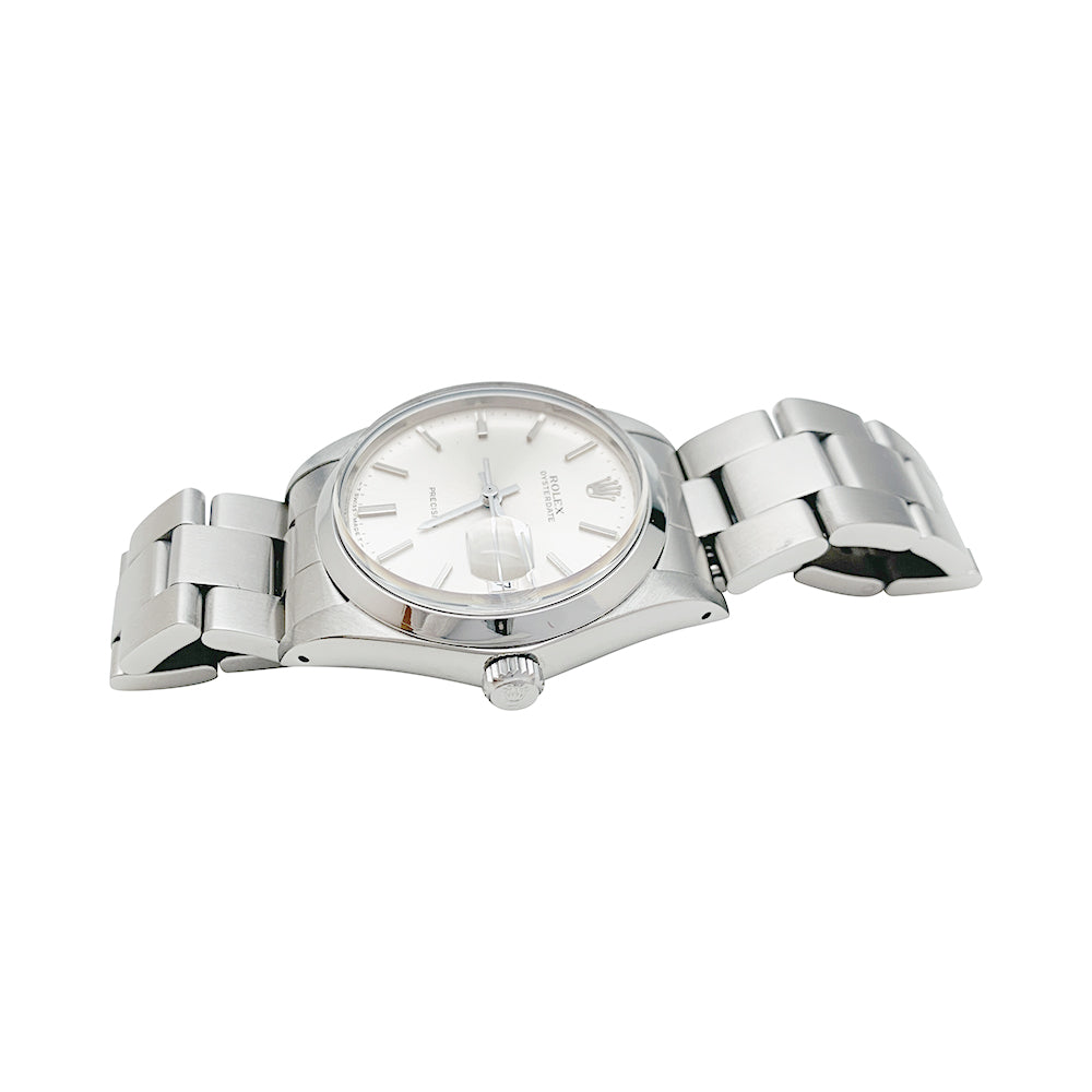 Rolex "Oyster Date" watch in steel.