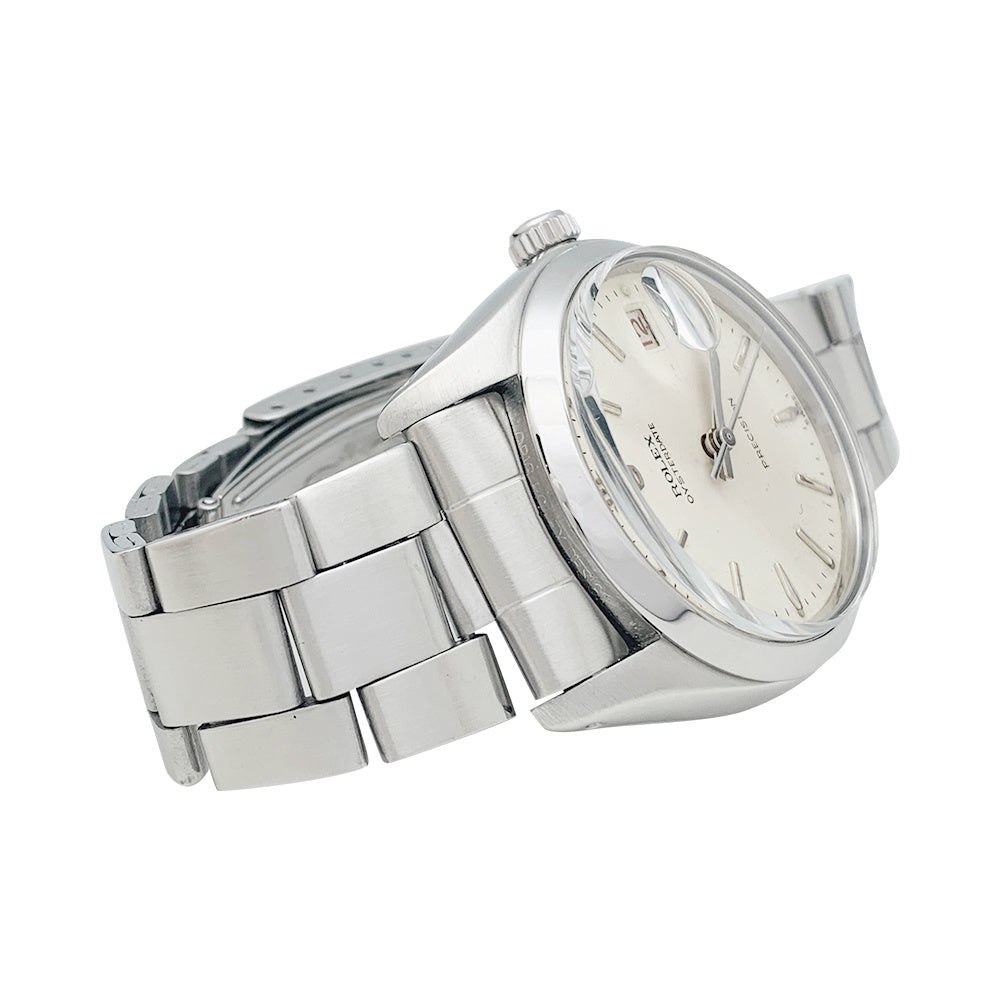 Rolex "Oyster Date" watch in steel.