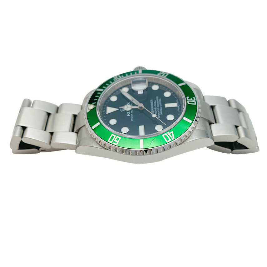 Rolex "Submariner" watch in steel.