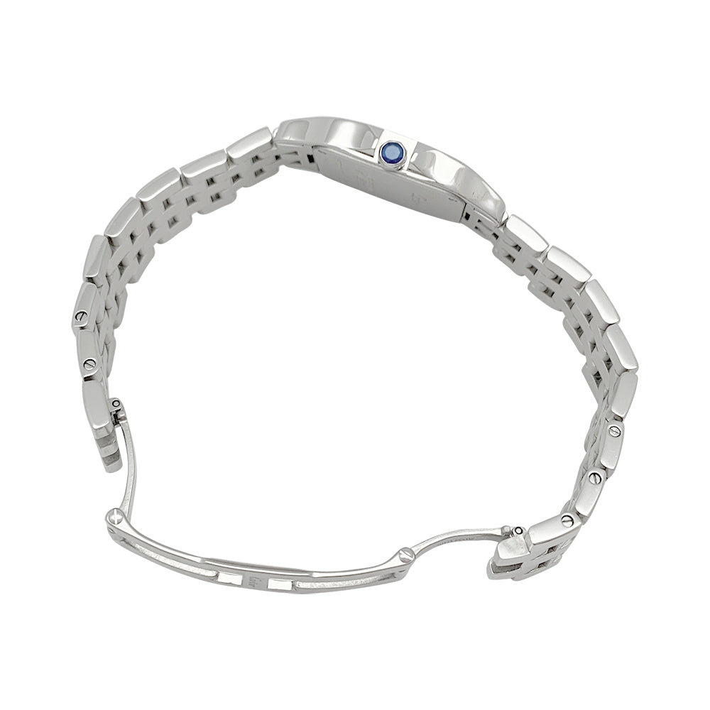 Cartier "Santos demoiselle" watch in steel.