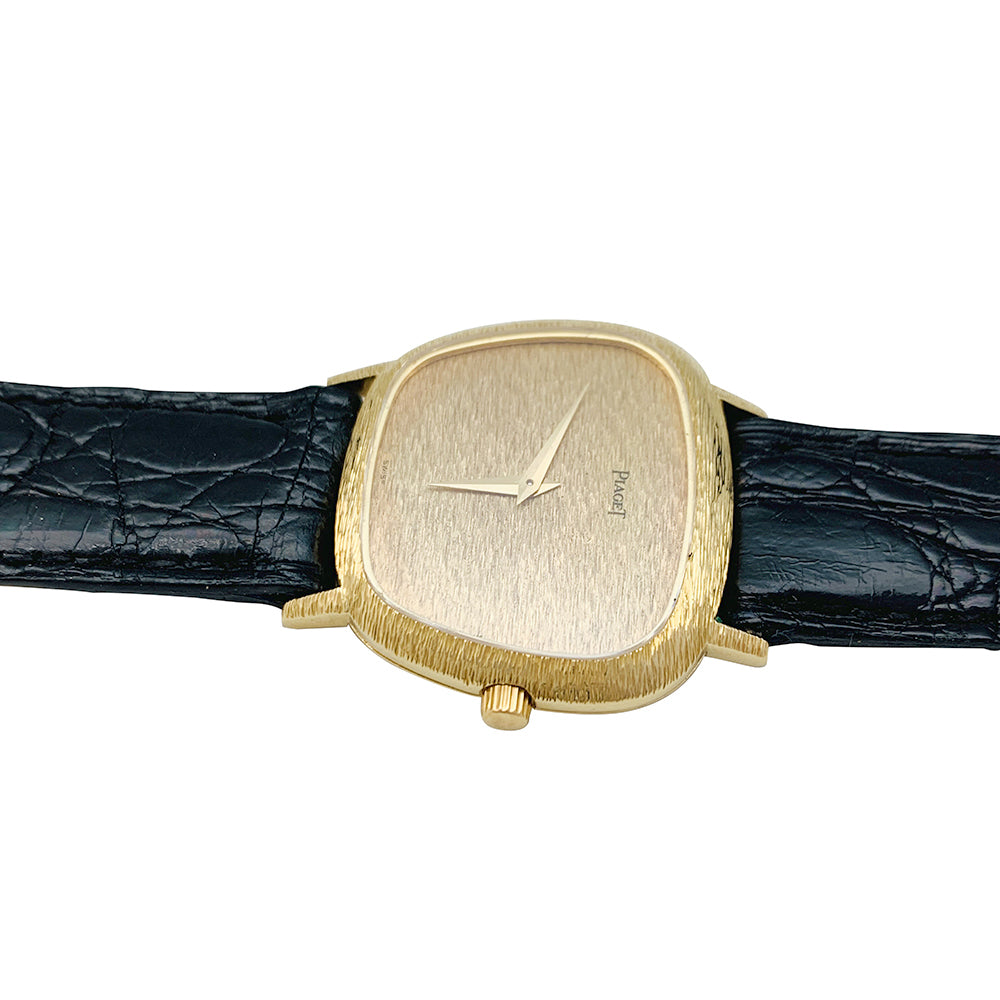 Vintage Piaget/Hermès watch, yellow gold.