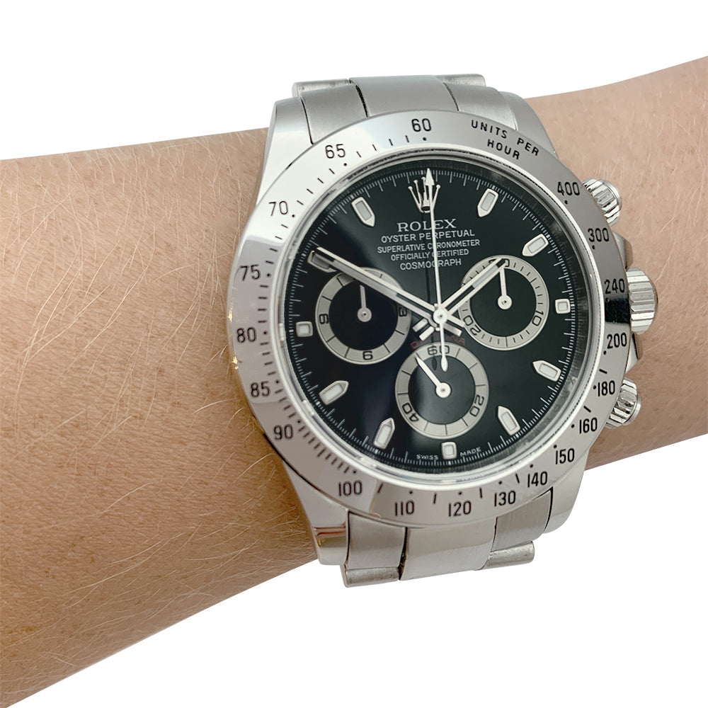 Rolex watch, "Cosmograph Daytona", steel.