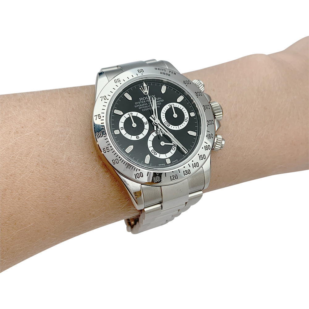 Rolex watch, "Cosmograph Daytona", steel.
