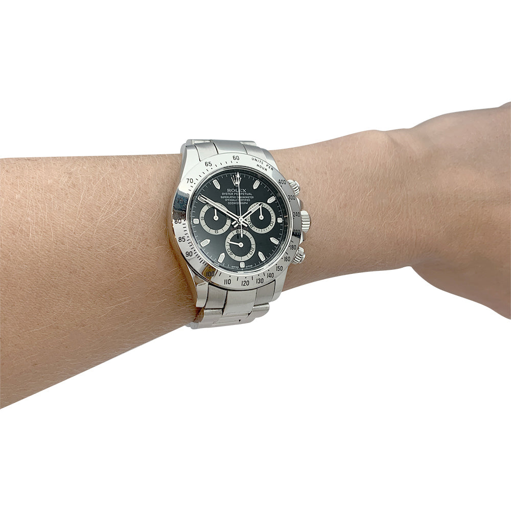 Rolex watch, "Cosmograph Daytona", steel.