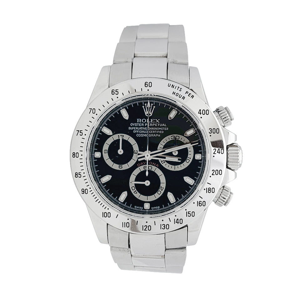 Rolex watch, "Cosmograph Daytona", steel.