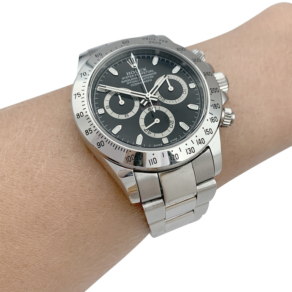 Rolex watch, "Cosmograph Daytona", steel.