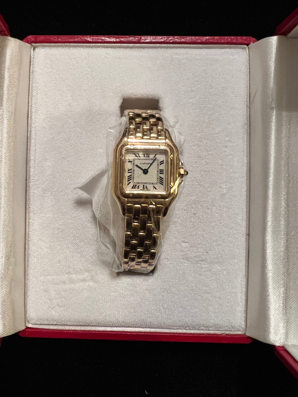 Cartier "Panther" Watch in Gold on Gold