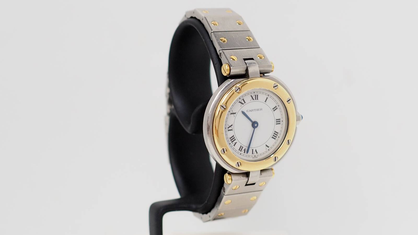 Cartier, Santos Vendome Gold and Steel Watch