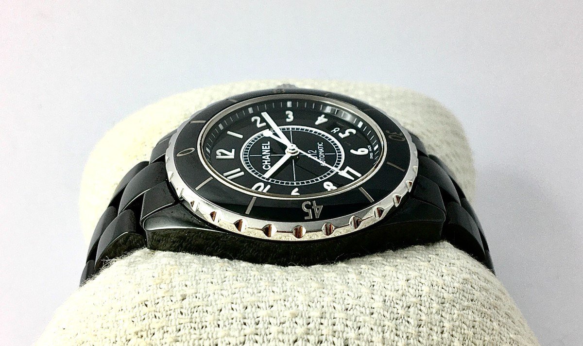 Chanel Montre J12 Céramique Noire - Maison Eloe