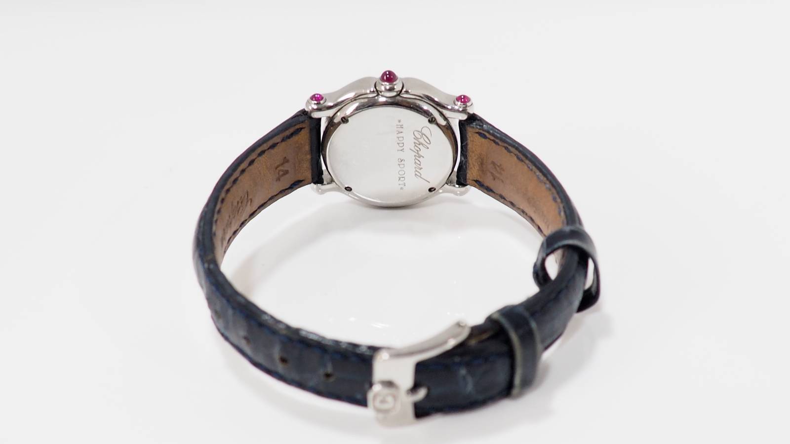 Chopard, Happy Sport Mini Watch with Moving Diamonds in Steel