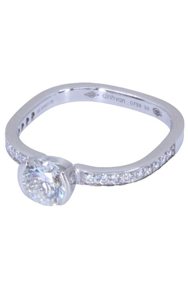 Dinh Van, "Flore" Solitaire Ring
