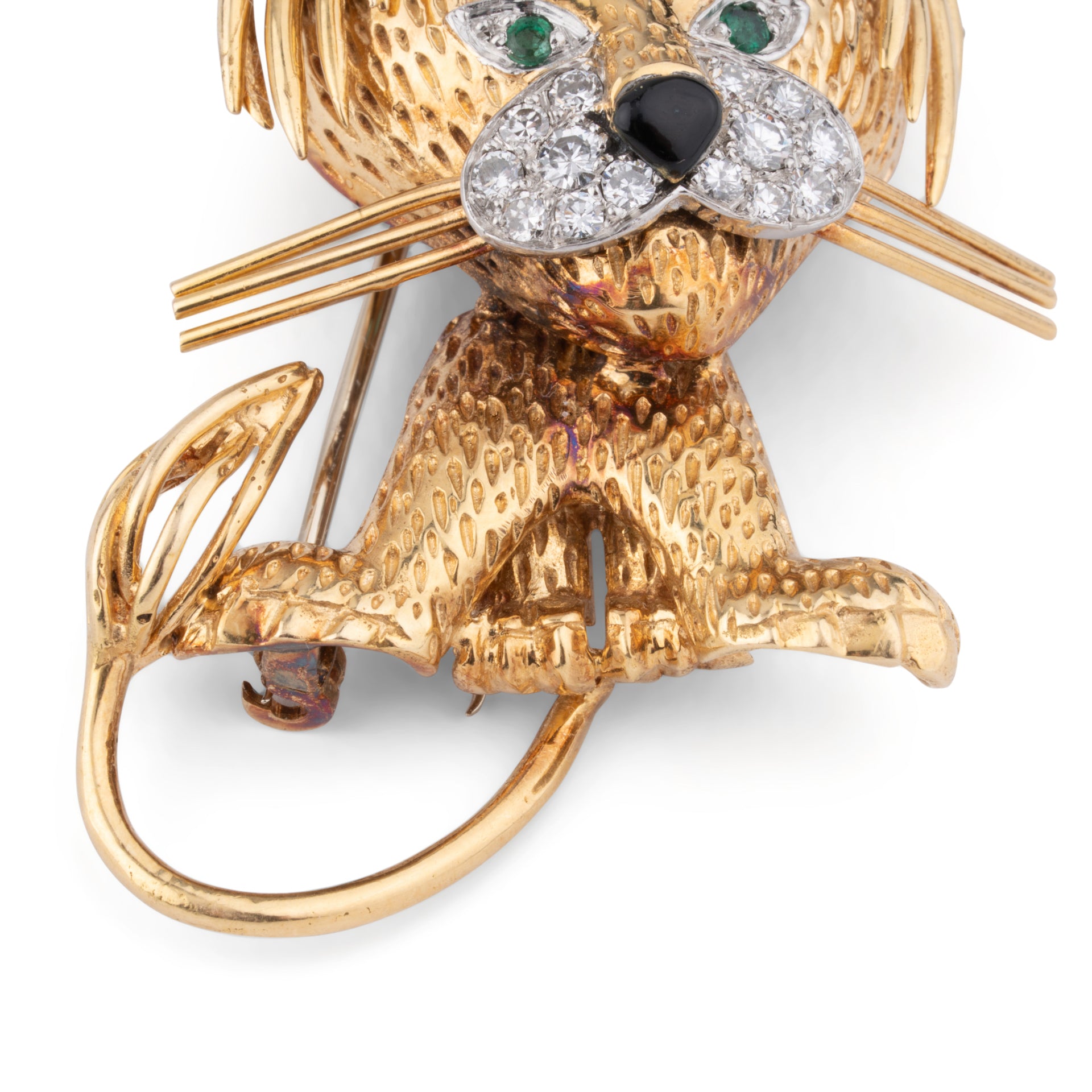 Van Cleef &amp; Arpels “Ruffled Lion” Brooch