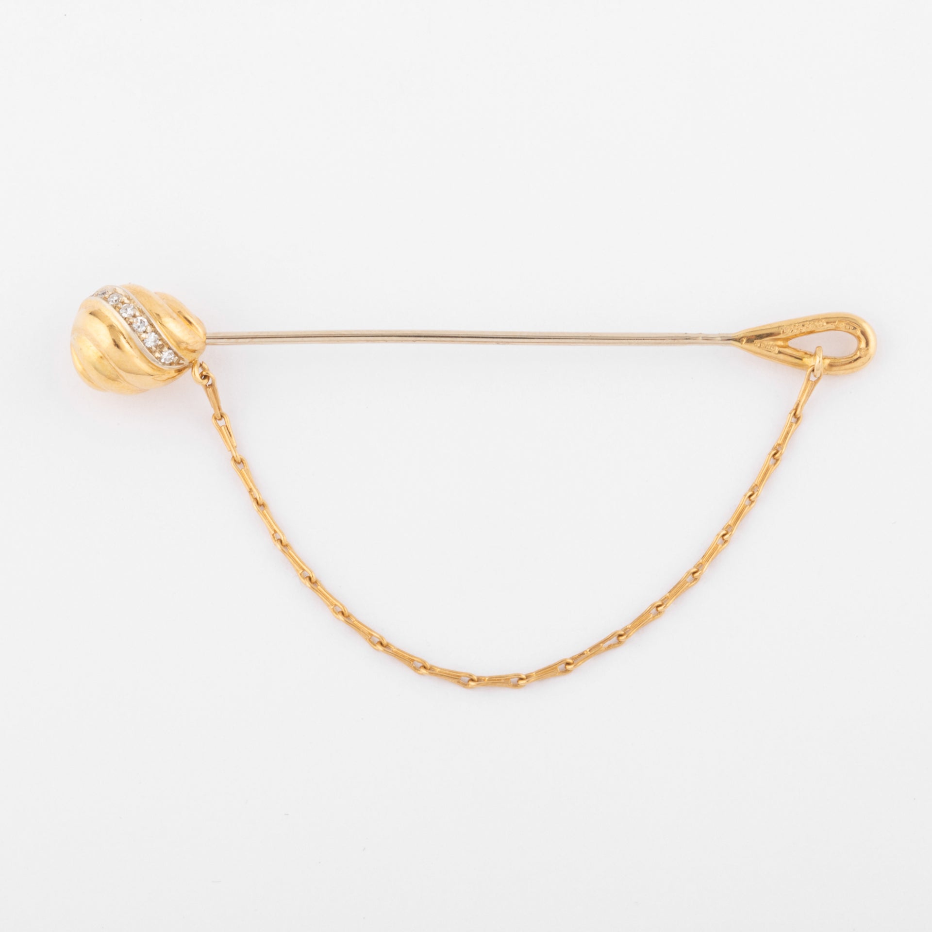 18K yellow gold tie pin from Maison Cartier
