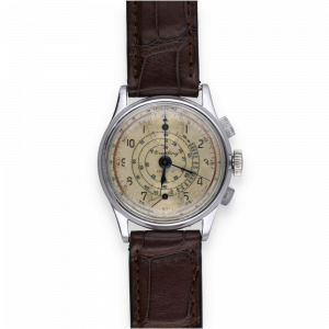 Montre Breitling chronographe 2 compteurs vintage